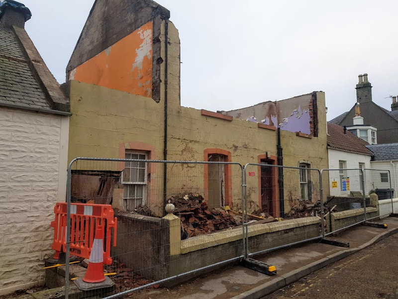 View our latest house demolition project in Elie and Earlsferry in Fife, click here for more information and photos
