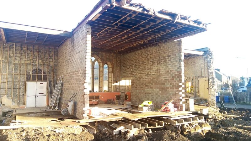 Church Hall Strip-out & Demolition in Penicuik, Midlothian by Brown Demolitions, click here